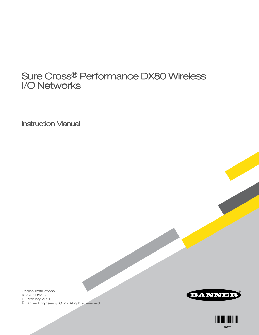 Sure Cross Performance DX80 Wireless I/O Networks
