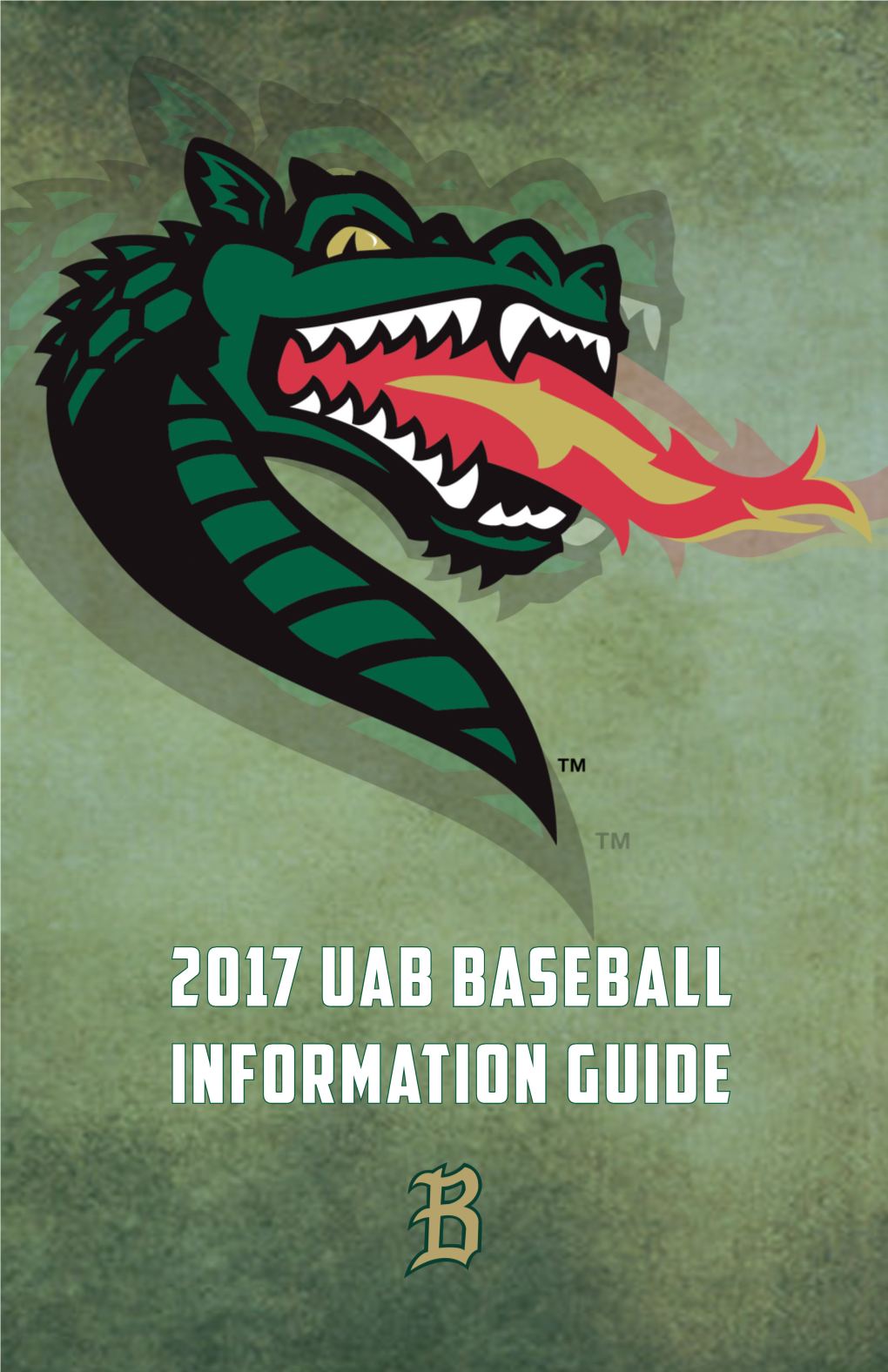 2017 Uab Baseball Information Guide