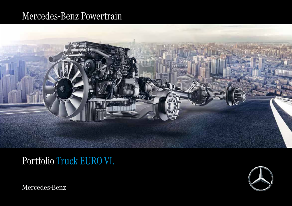 Mercedes-Benz Powertrain Portfolio Truck EURO