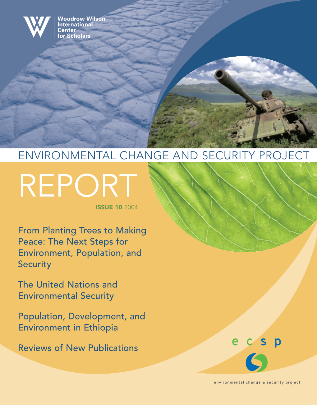 Environmental Change and Security Project Report Issue 10 2004