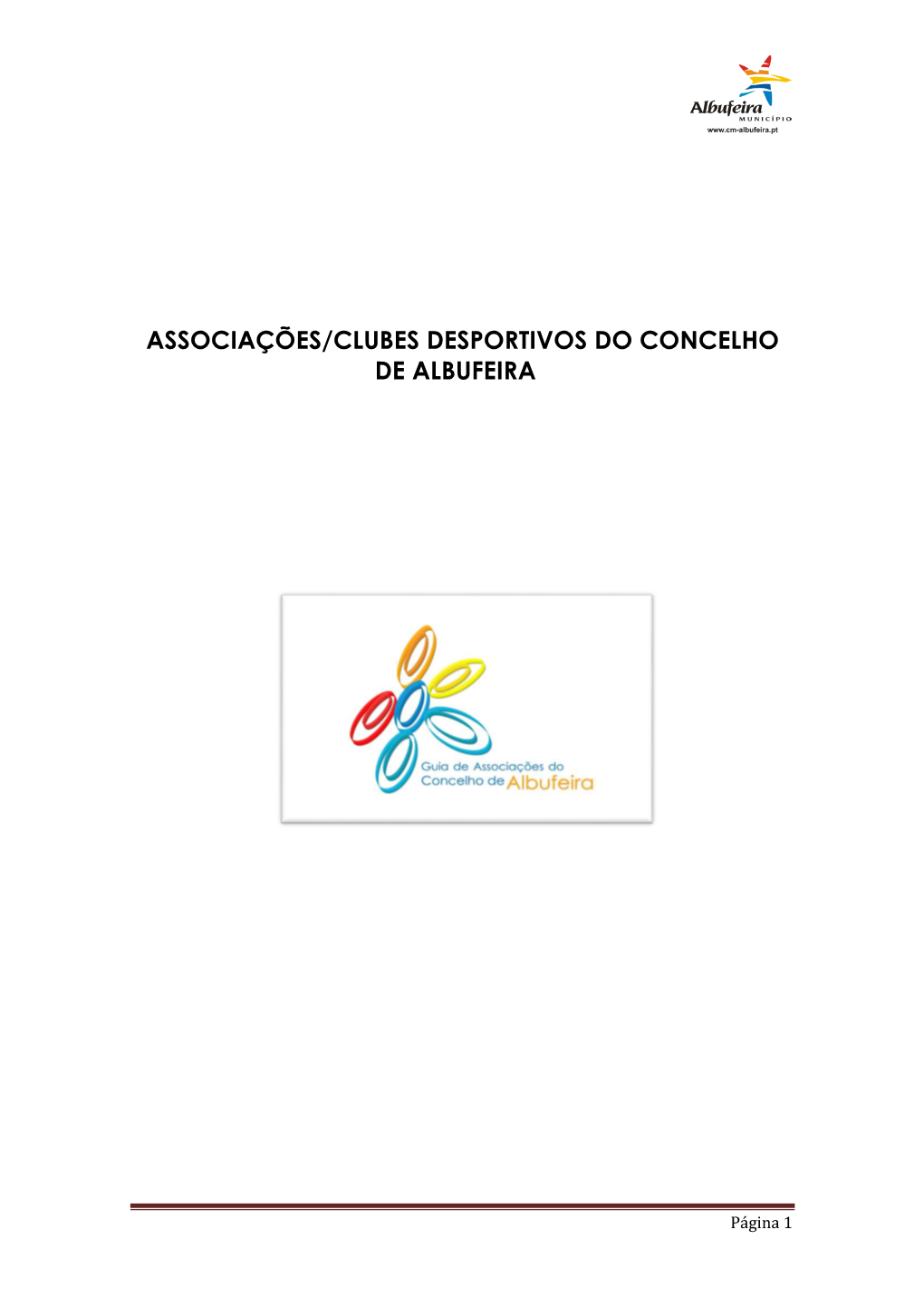 Associações/Clubes Desportivos Do Concelho De Albufeira