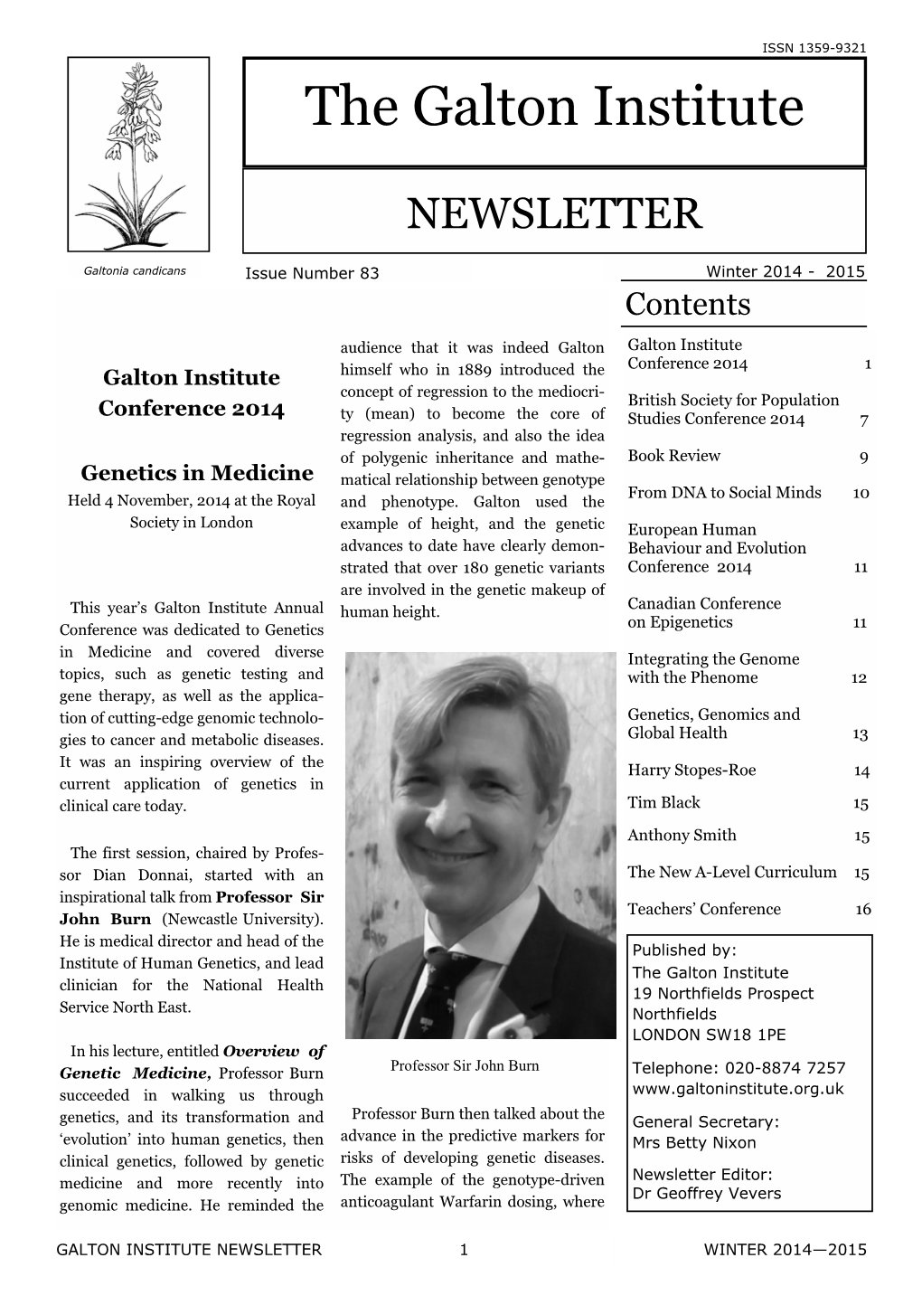 Newsletter Winter 2014-15.Pub