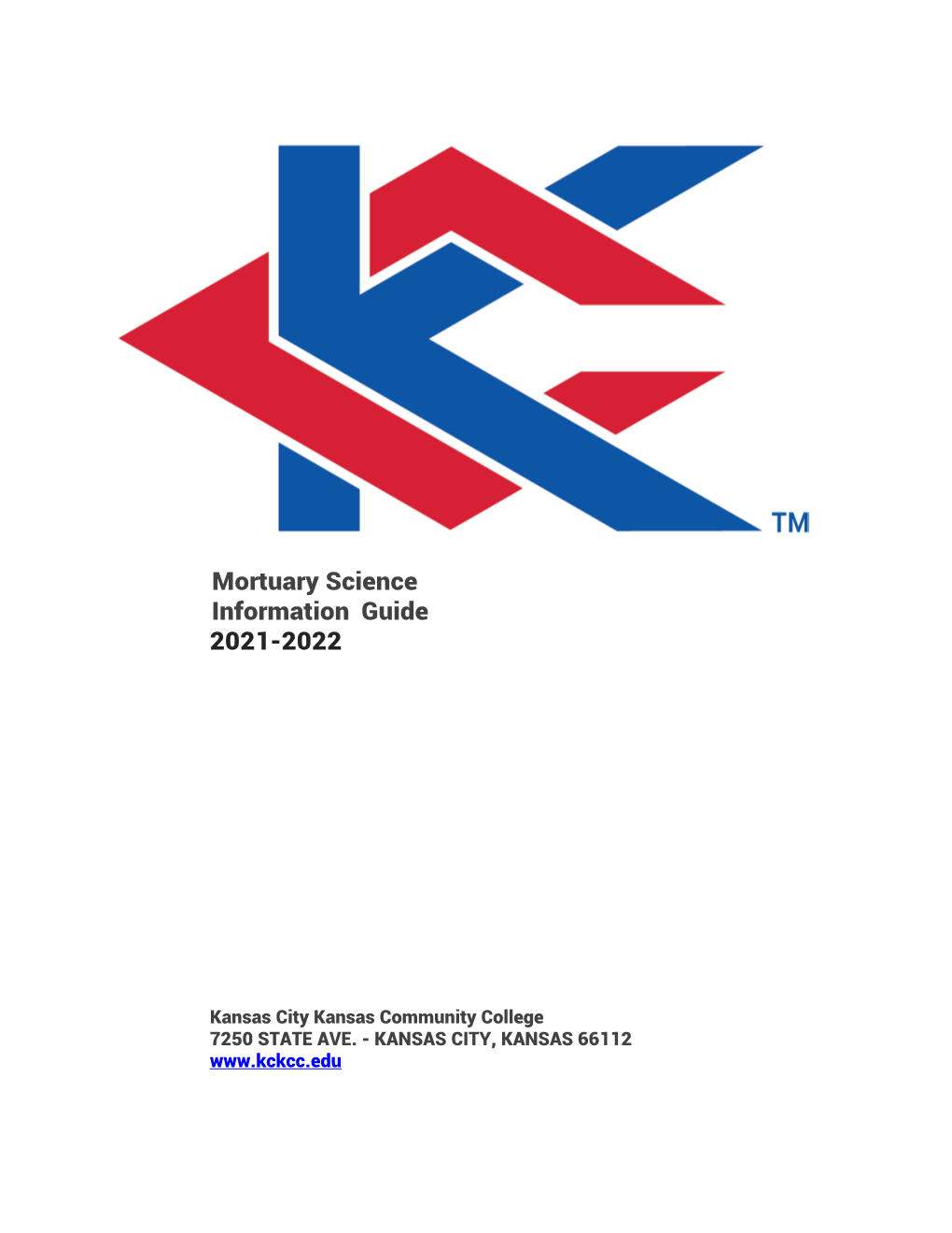 Mortuary Science Information Guide 2021-2022