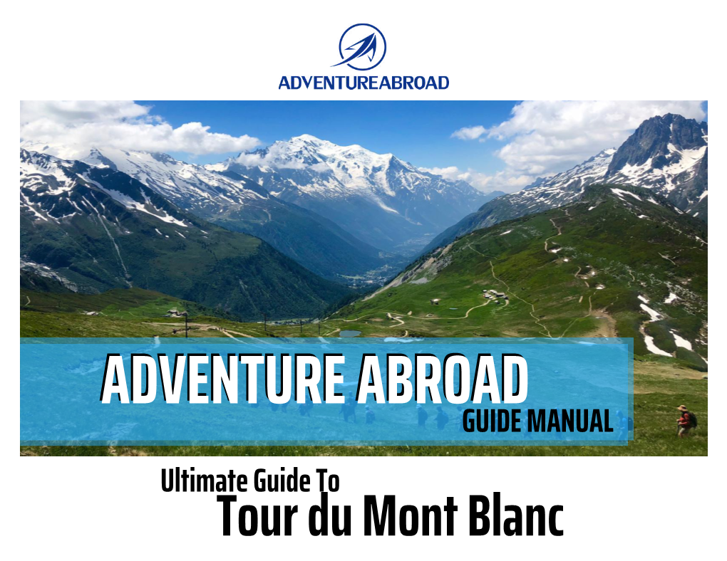 Tour Du Mont Blanc Table of Content