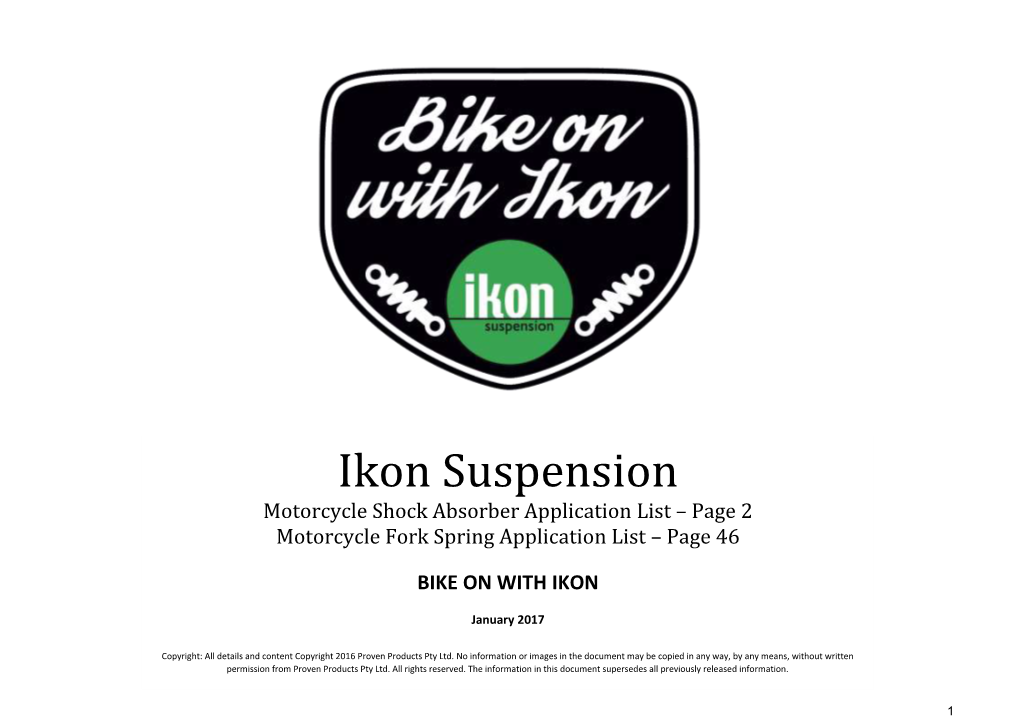 Ikon Suspension