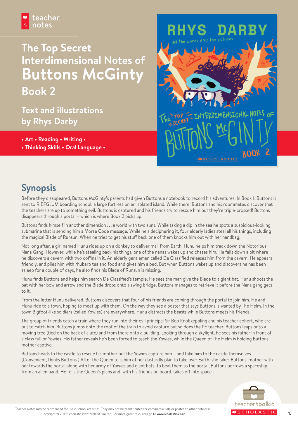 Buttons Mcginty #2