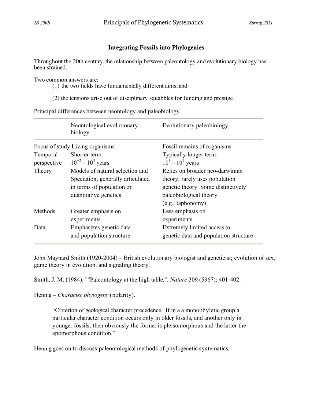 Fossil Data in Phylogenetics