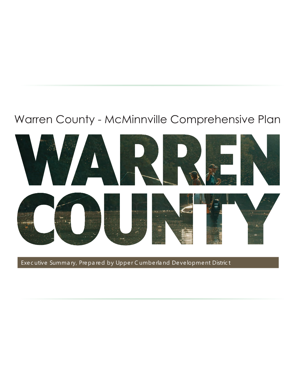 Warren County-Mcminnville Comprehensive Plan
