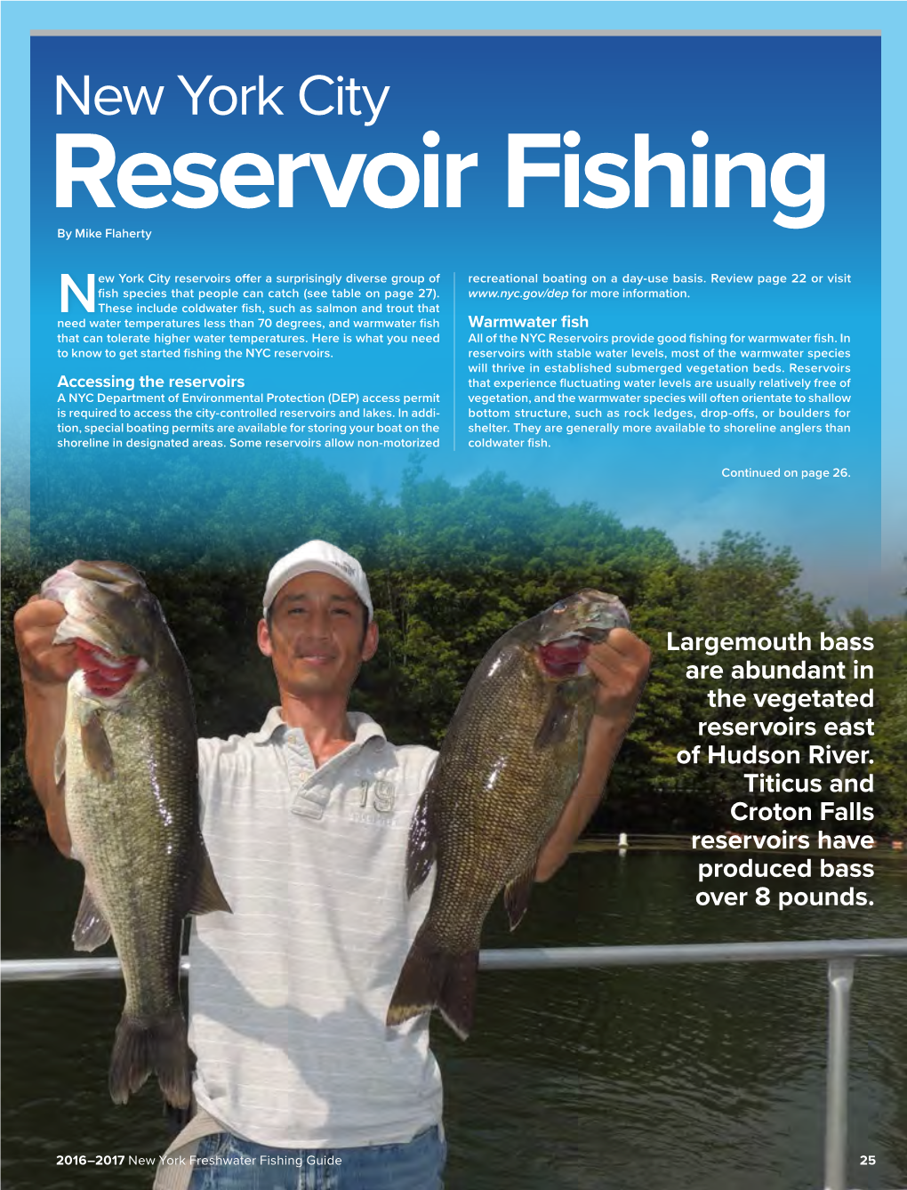 New York City Reservoir Fishing