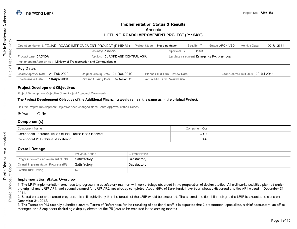 Implementation Status & Results