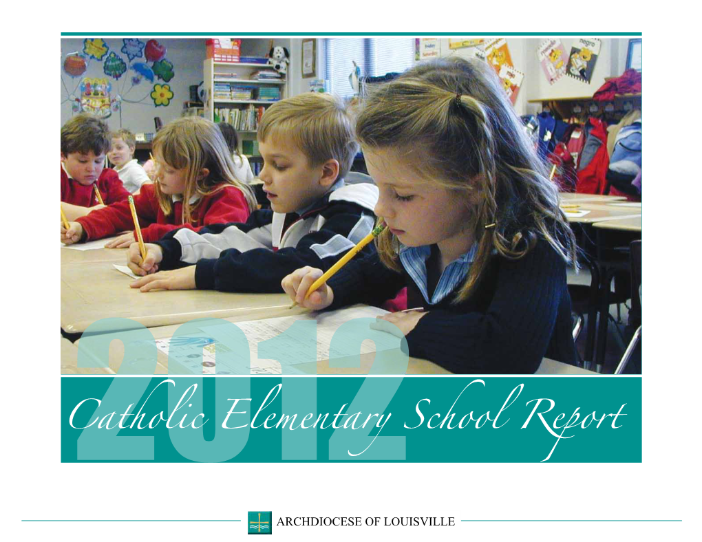 Catholic Elementary School Report