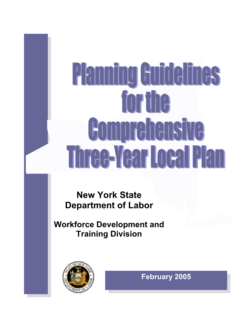 Local Workforce Investment Area Profile