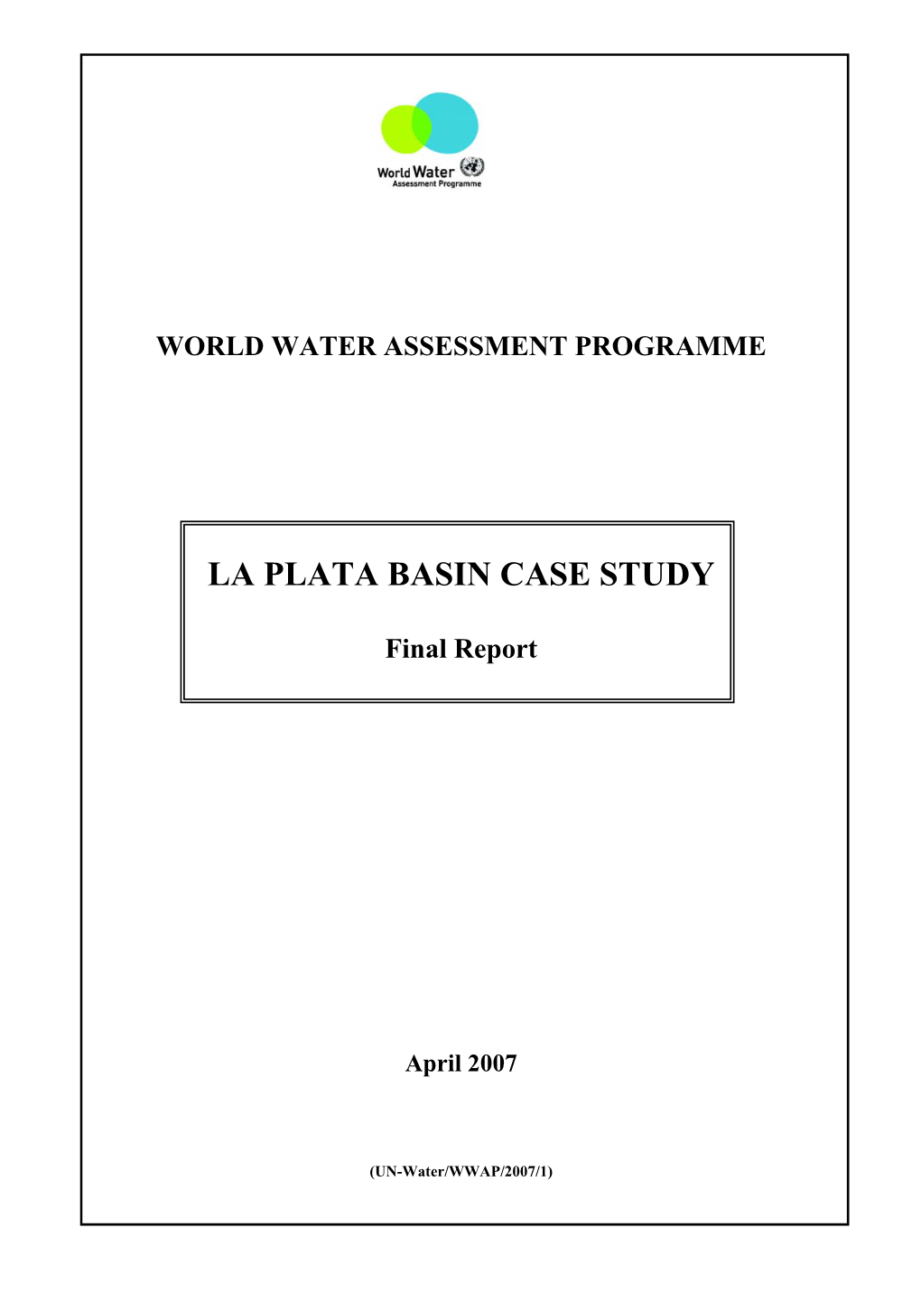 La Plata Basin Case Study