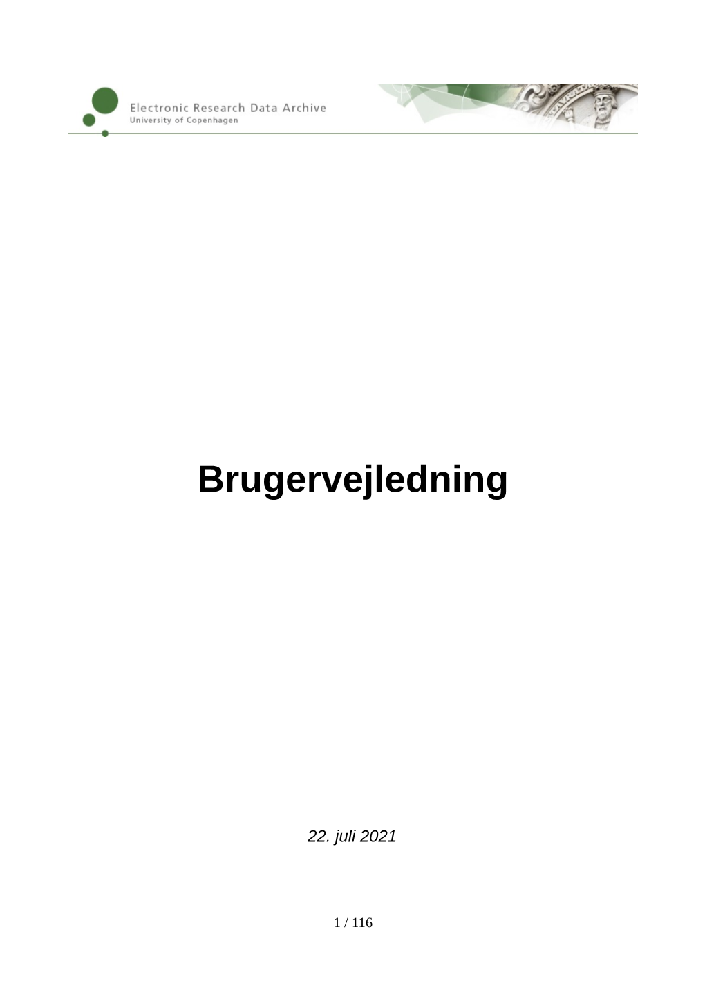 Brugervejledning