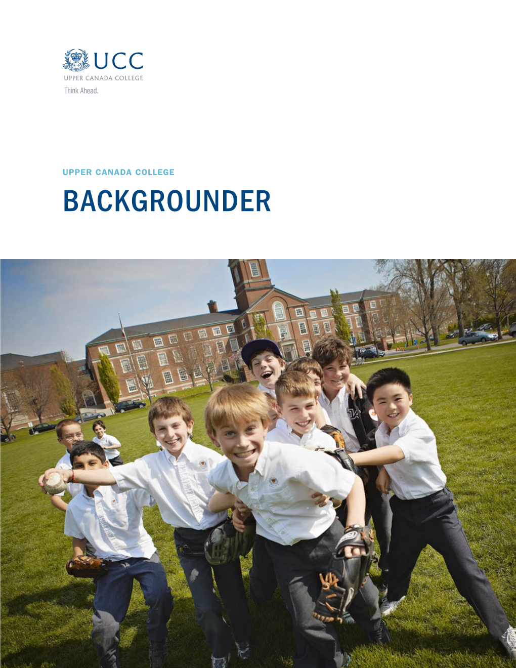 BACKGROUNDER to Ignite Boys’ Curiosity, Imagination and Passion