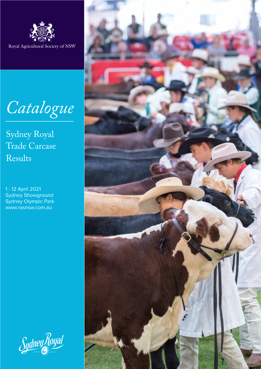 Catalogue Sydney Royal Trade Carcase Results