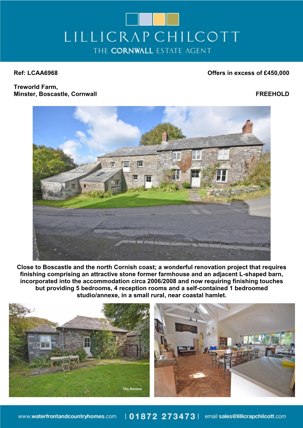 Ref: LCAA6968 Offers in Excess of £450,000