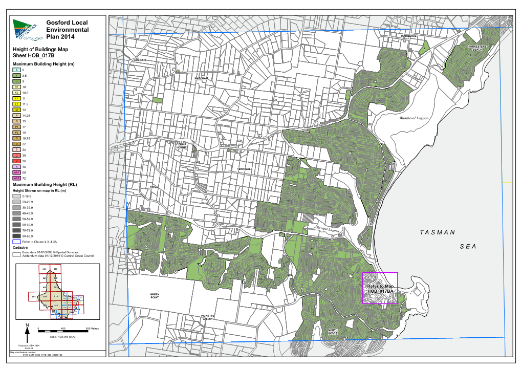 TASMAN SEA Gosford Local Environmental Plan 2014