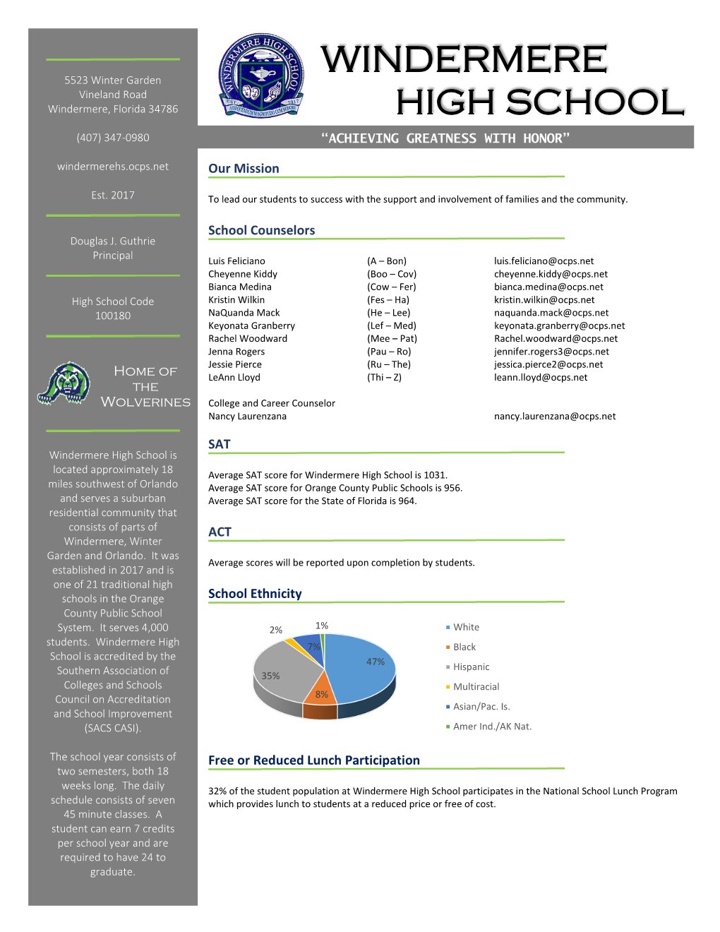 School Profile