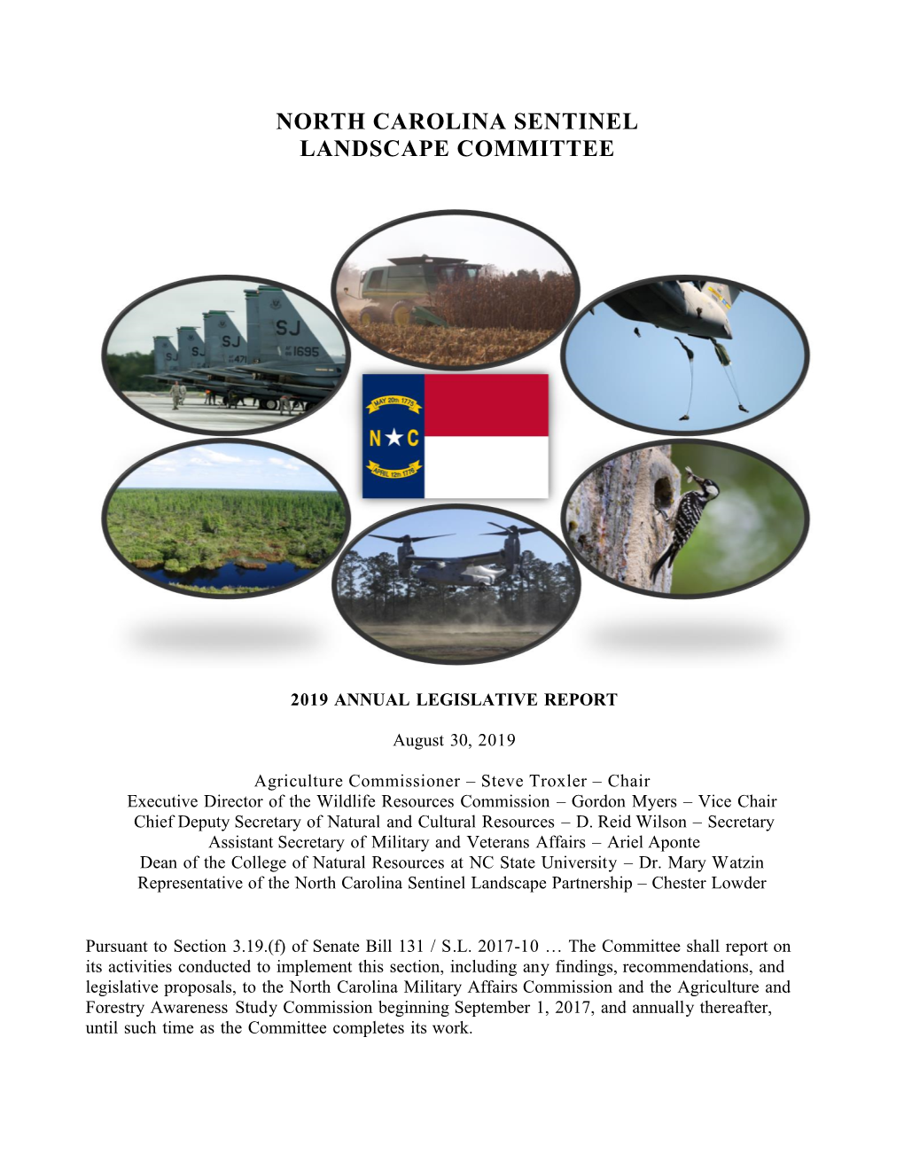 North Carolina Sentinel Landscape Committee