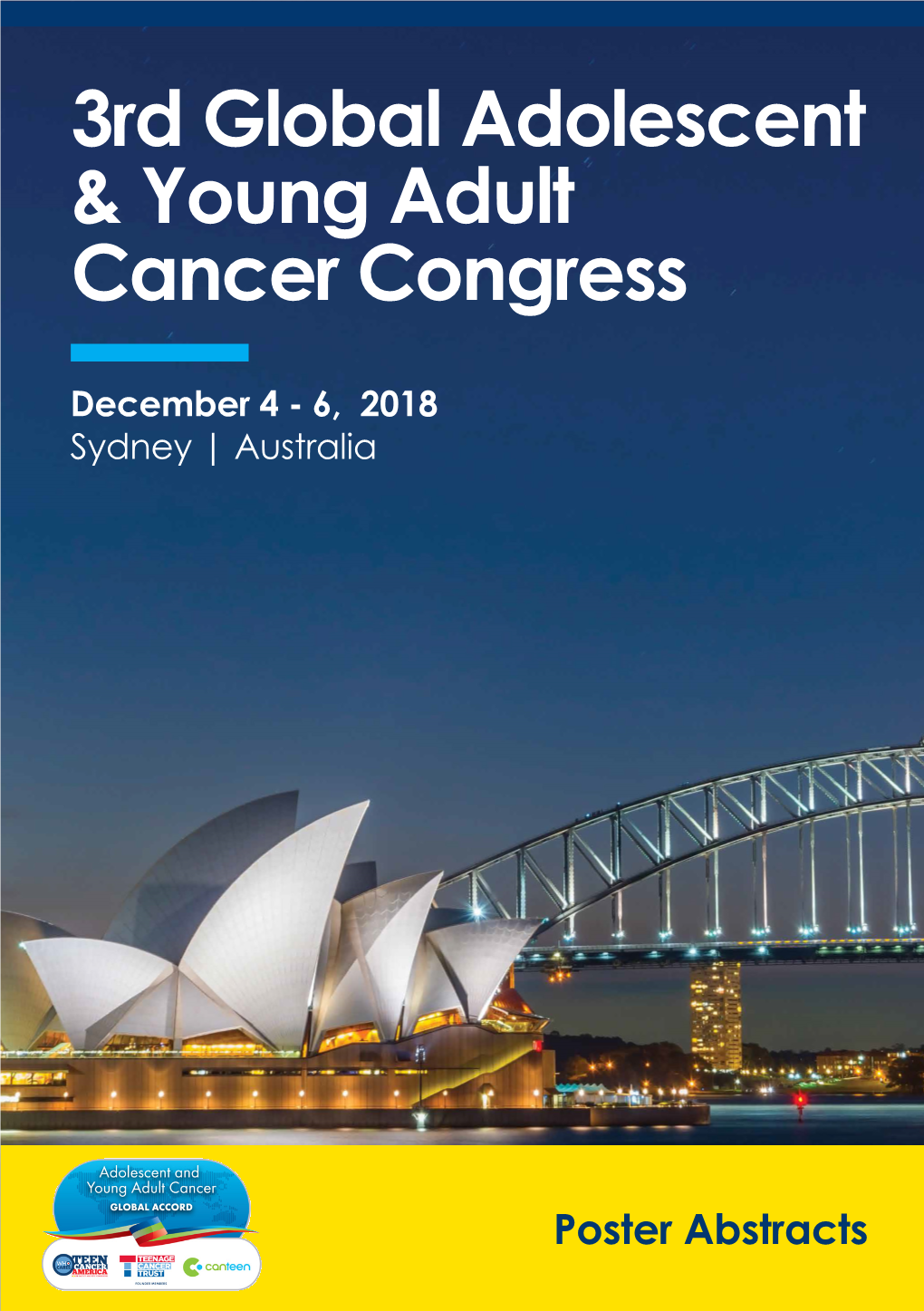 3Rd Global Adolescent & Young Adult Cancer Congress