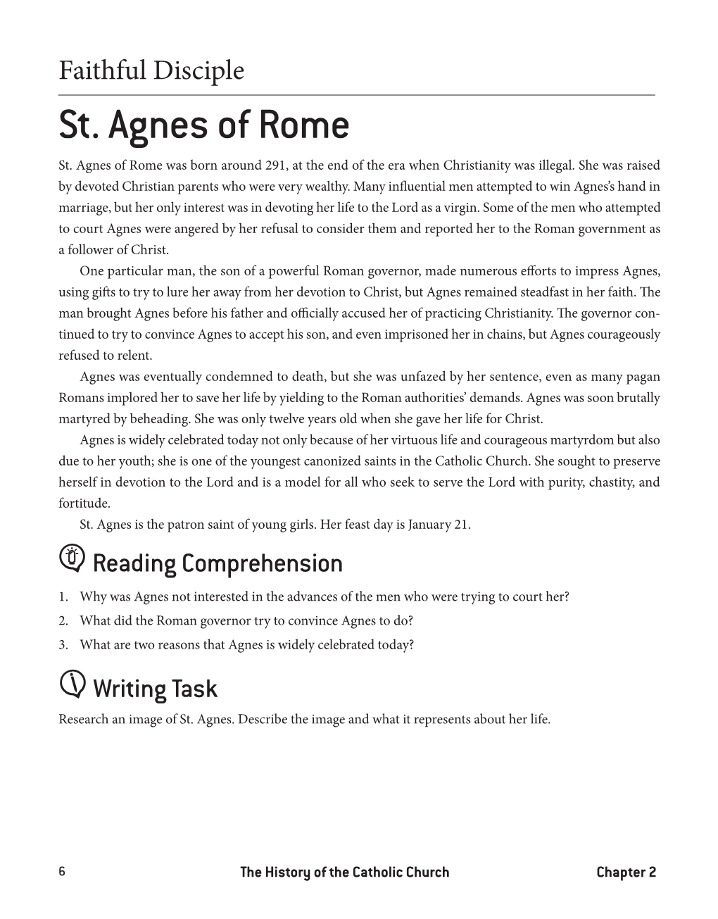 St. Agnes of Rome St
