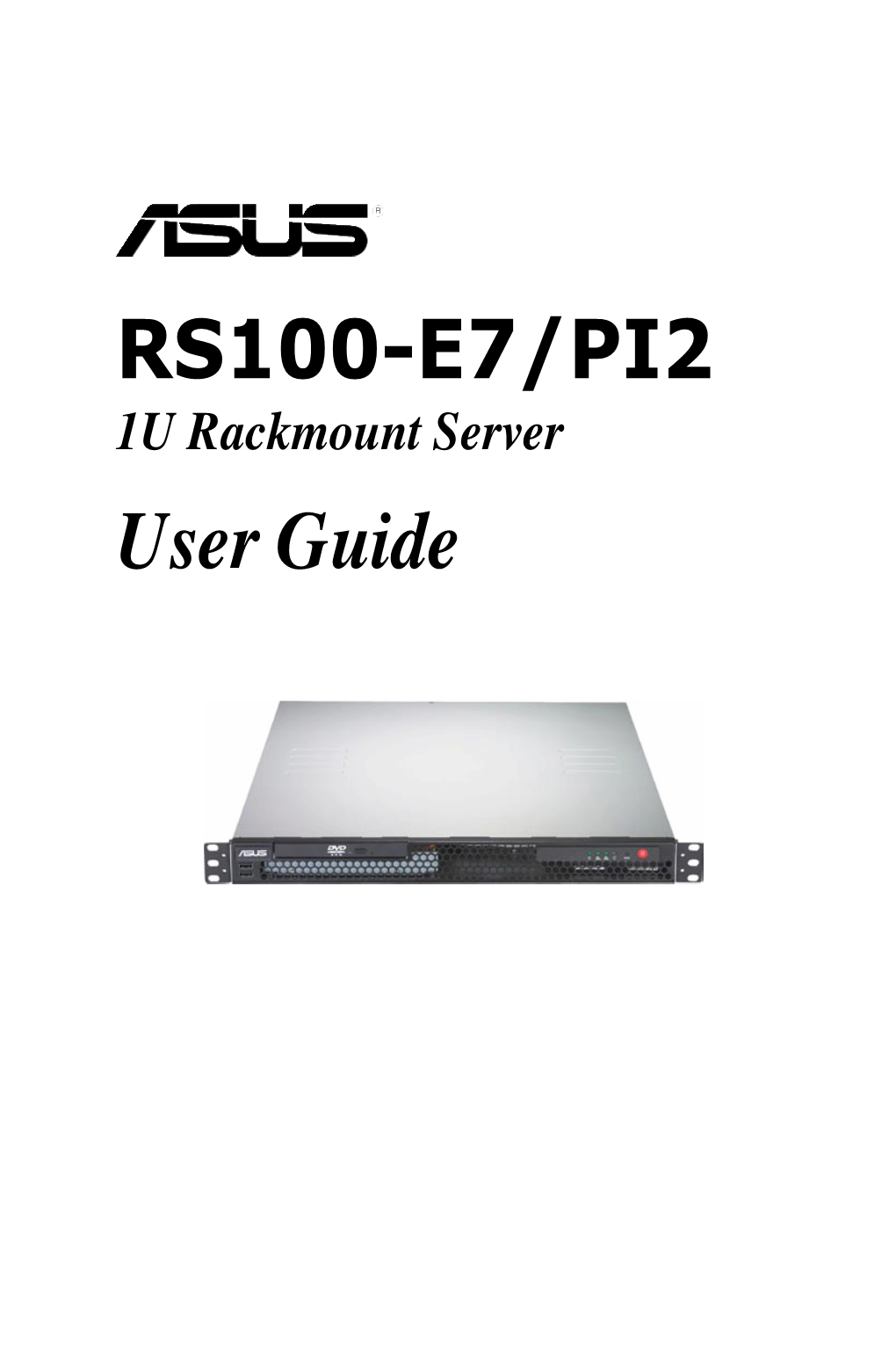 RS100-E7/PI2 User Guide