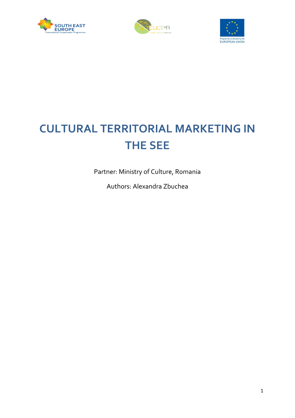Cultural Territorial Marketing for Southeast