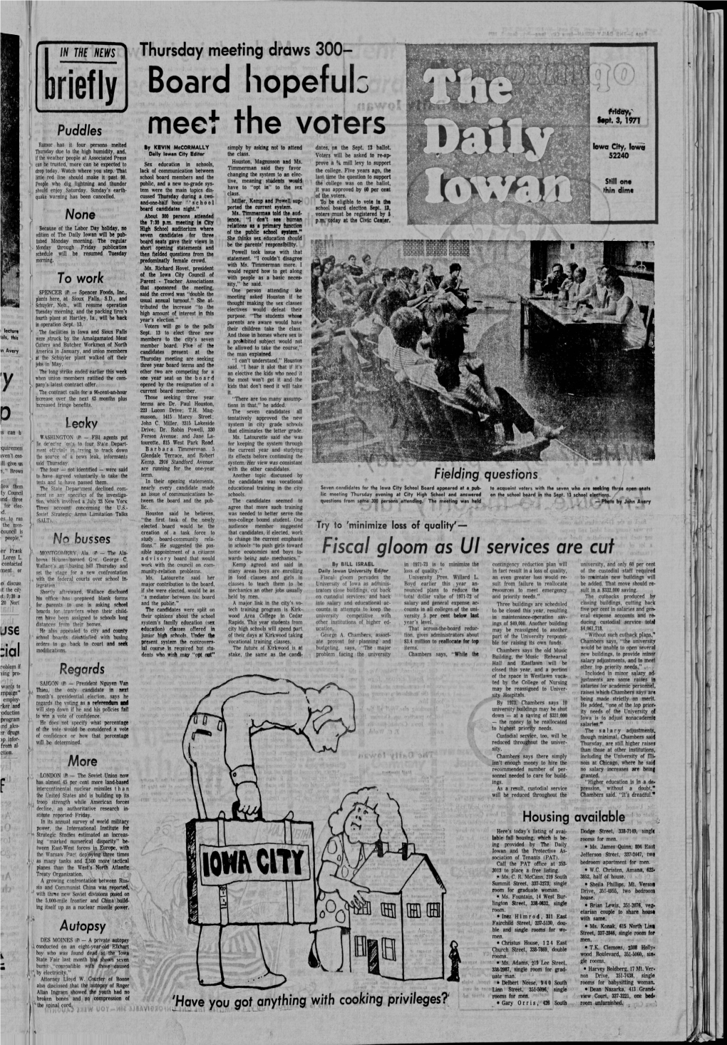 Daily Iowan (Iowa City, Iowa), 1971-09-03