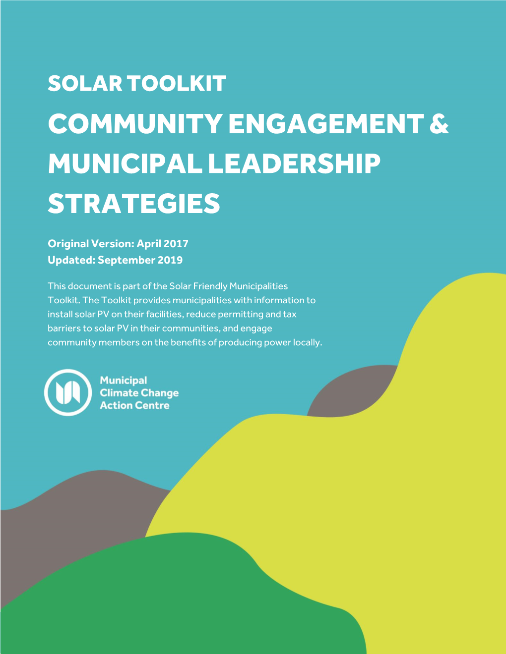 Solar Toolkit Community Engagement & Municipal Leadership Strategies