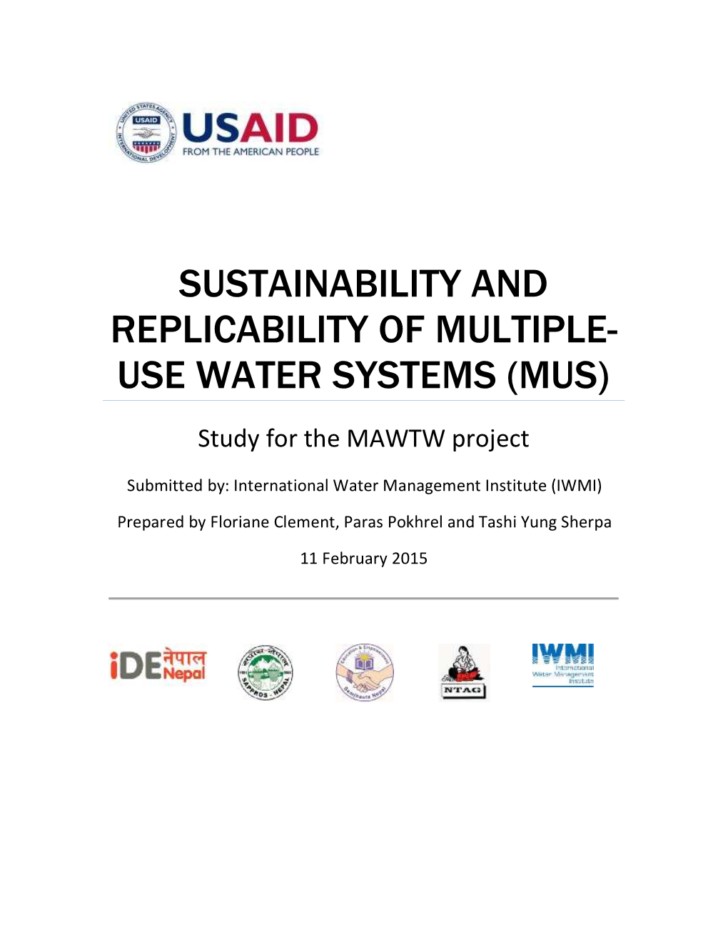 Use Water Systems (Mus)