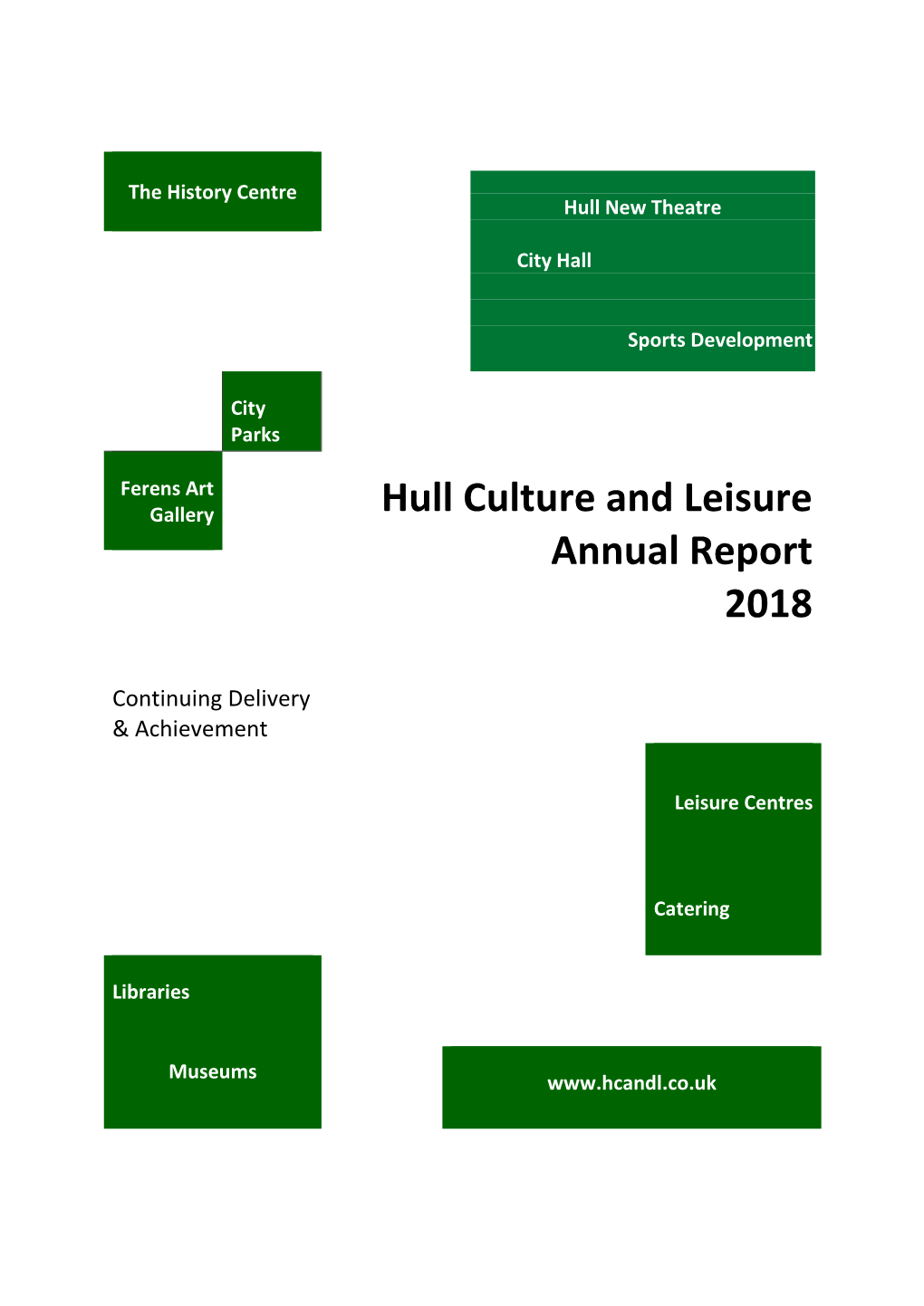 Hull Culture and Leisure Annual Report 2018