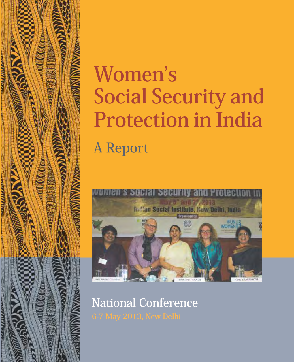 Women's Social Security and Protection in India