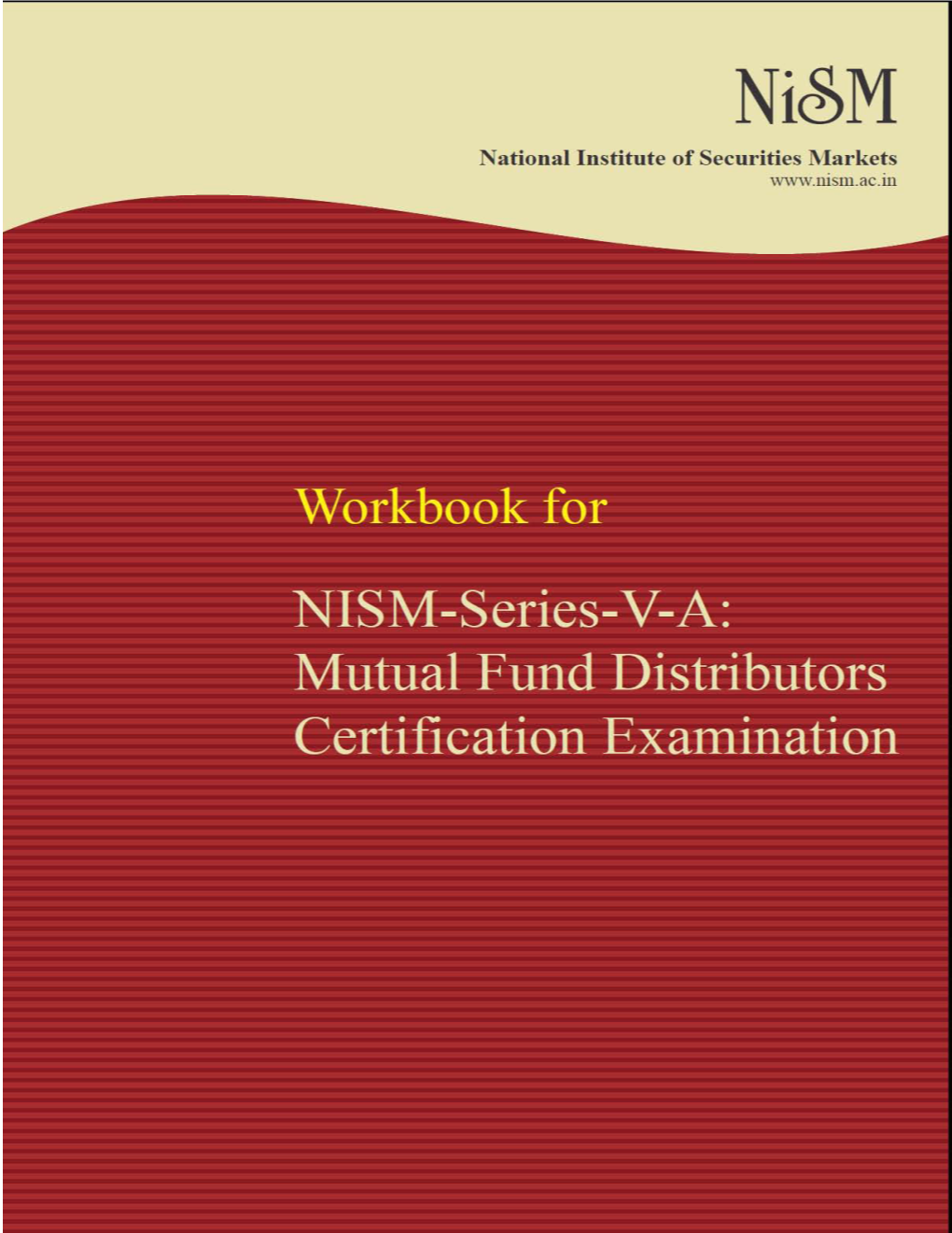 NISM-Series-VA-Mutual-Fund-Distributors-Certification-Examination-Workbook-June-2018.Pdf