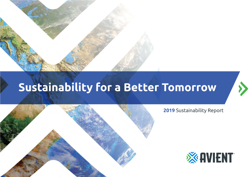 Sustainability for a Better Tomorrow