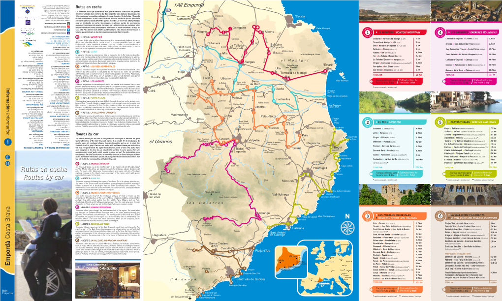 Rutas En Coche Consell Comarcal Del Baix Empordà, Fons SAMP, Fons Empordà, Baix Del Comarcal Consell