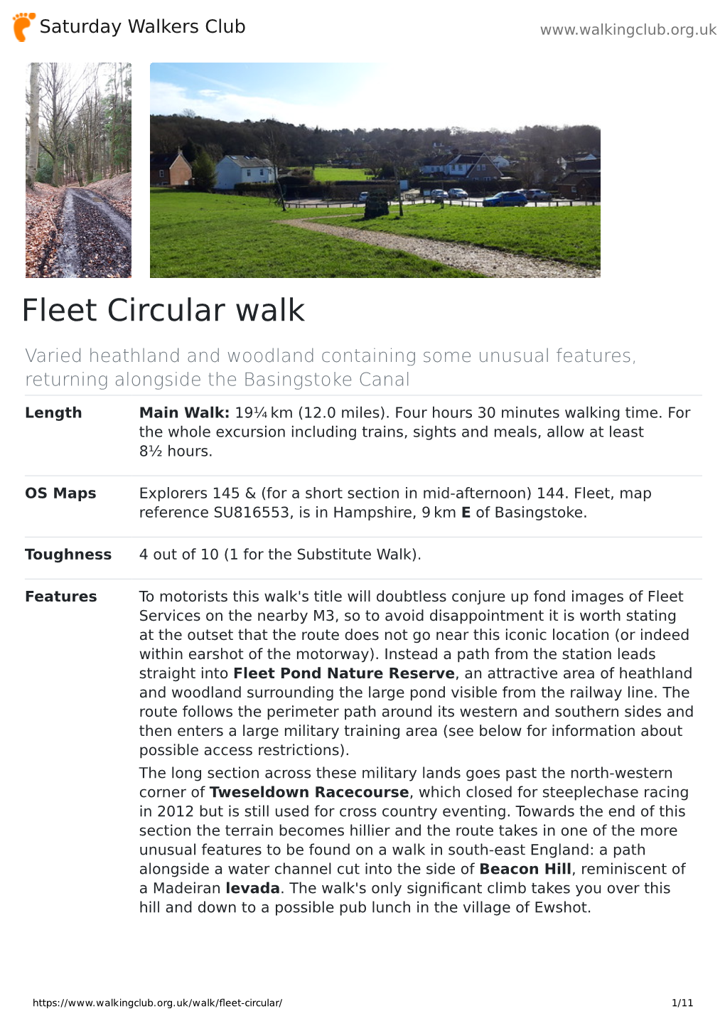 Fleet Circular Walk