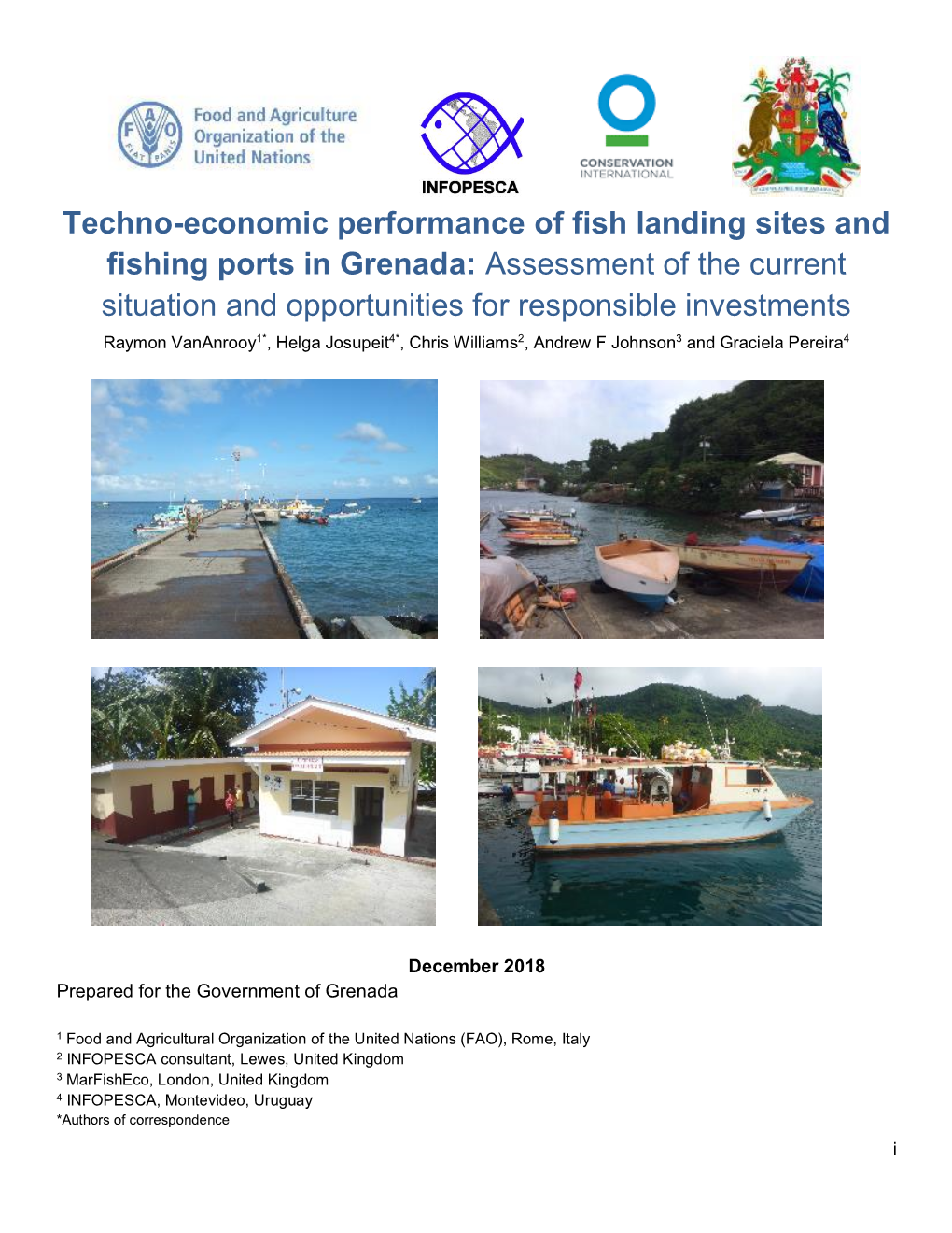 Techno-Economic Performance of Fish Landing Sites And