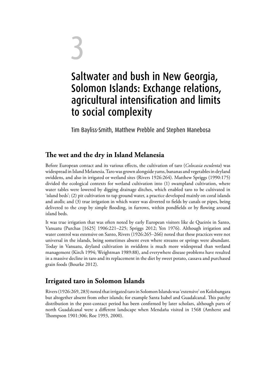 3. Saltwater and Bush in New Georgia, Solomon Islands 37