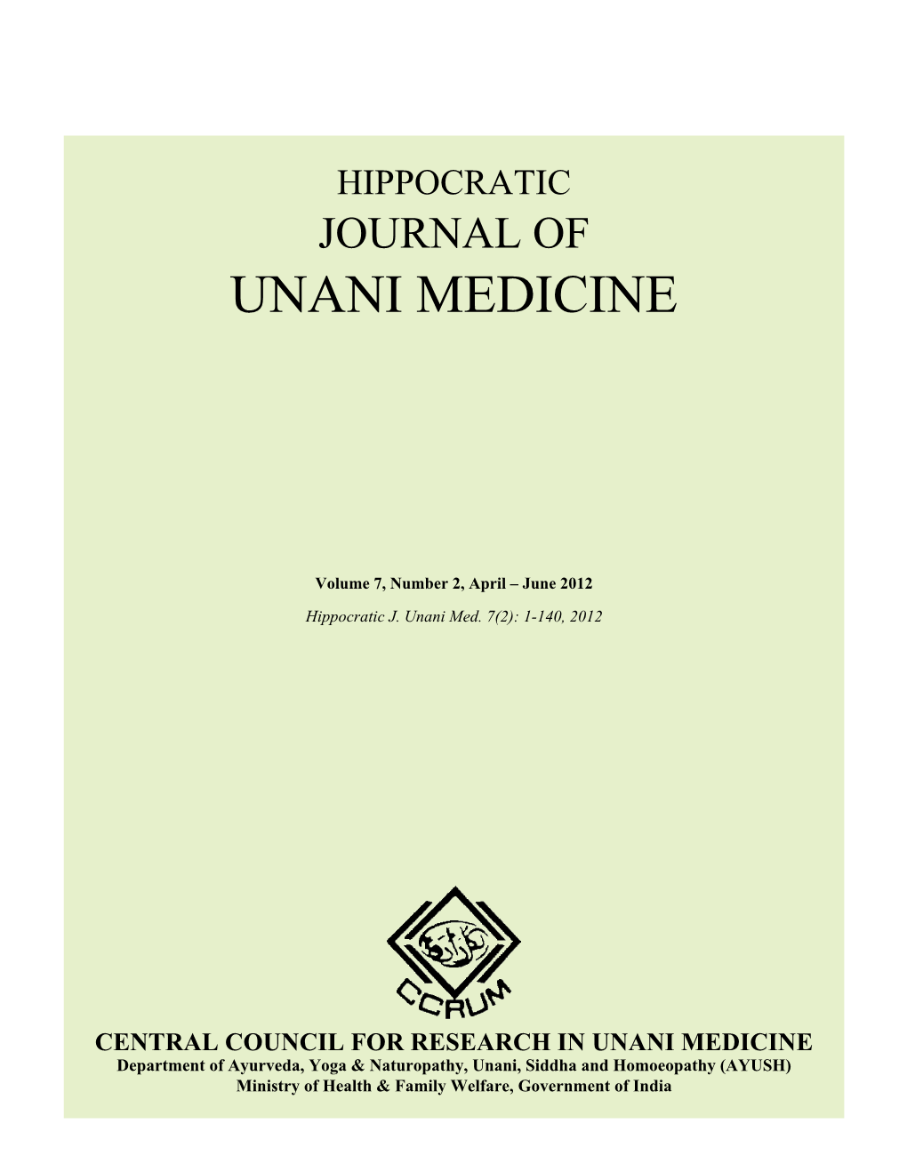 Unani Medicine
