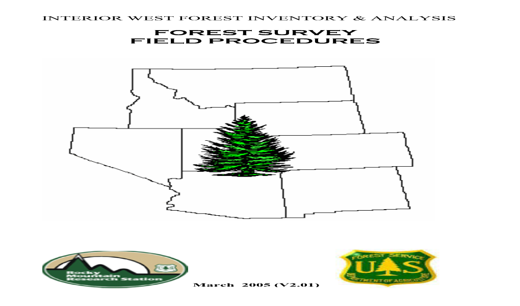Forest Survey Field Procedures