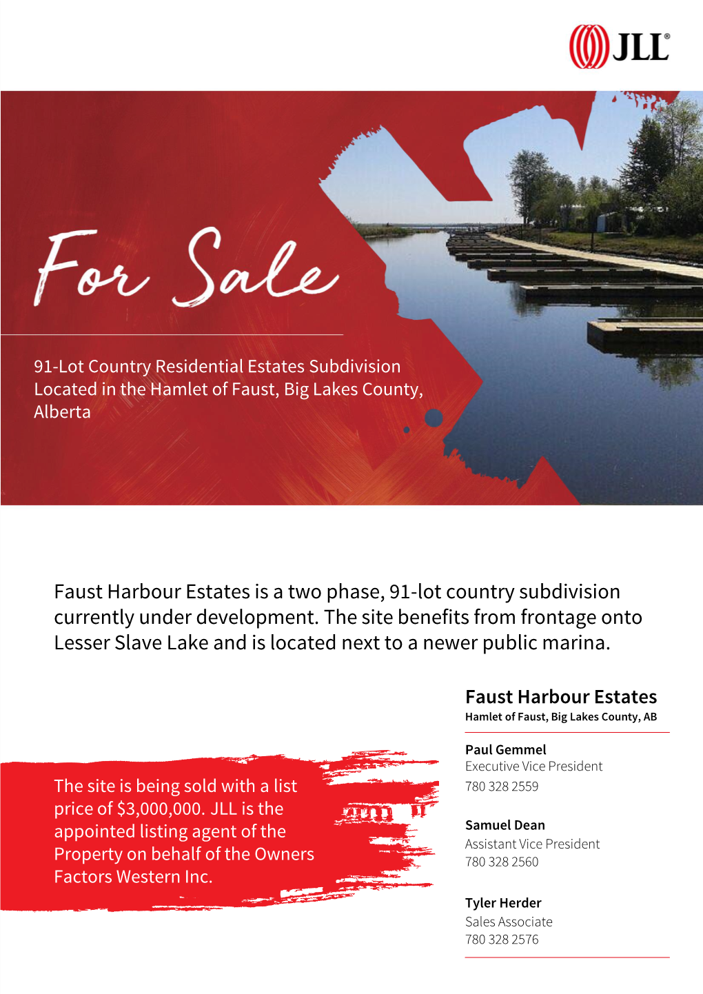 Faust Harbour Estates Brochure 9532532.Pdf