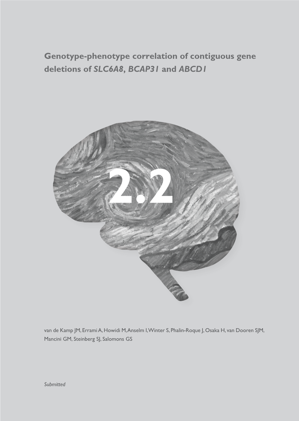 Genotype-Phenotype Correlation of Contiguous Gene Deletions of SLC6A8, BCAP31 and ABCD1