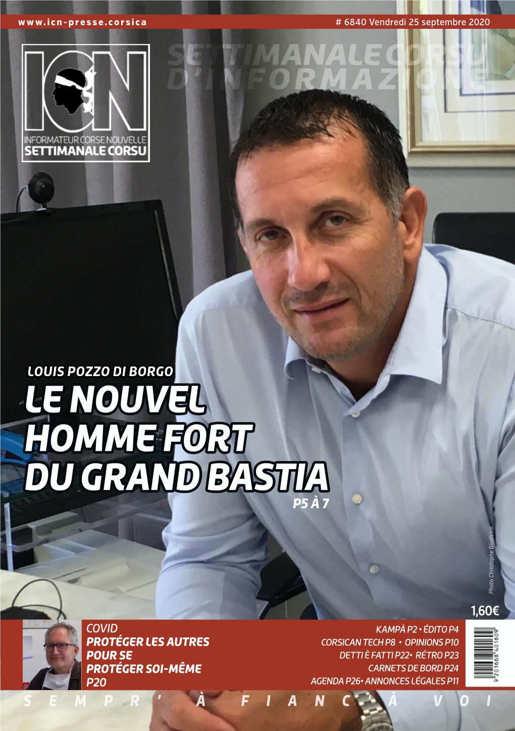 Le Nouvel Homme Fort Du Grand Bastia P5 À 7 Covid Protéger Les Autres Pour Se Protéger Soi-Même P8