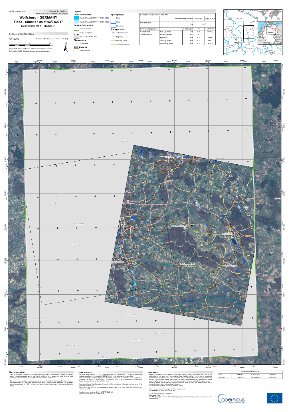 WOLFSBURG, V2, English Crisis Information Hydrography Consequences Within the AOI