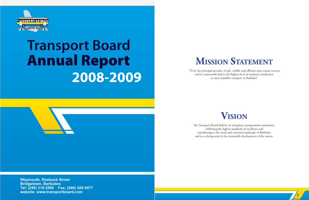 Annual Report 2008 – 2009