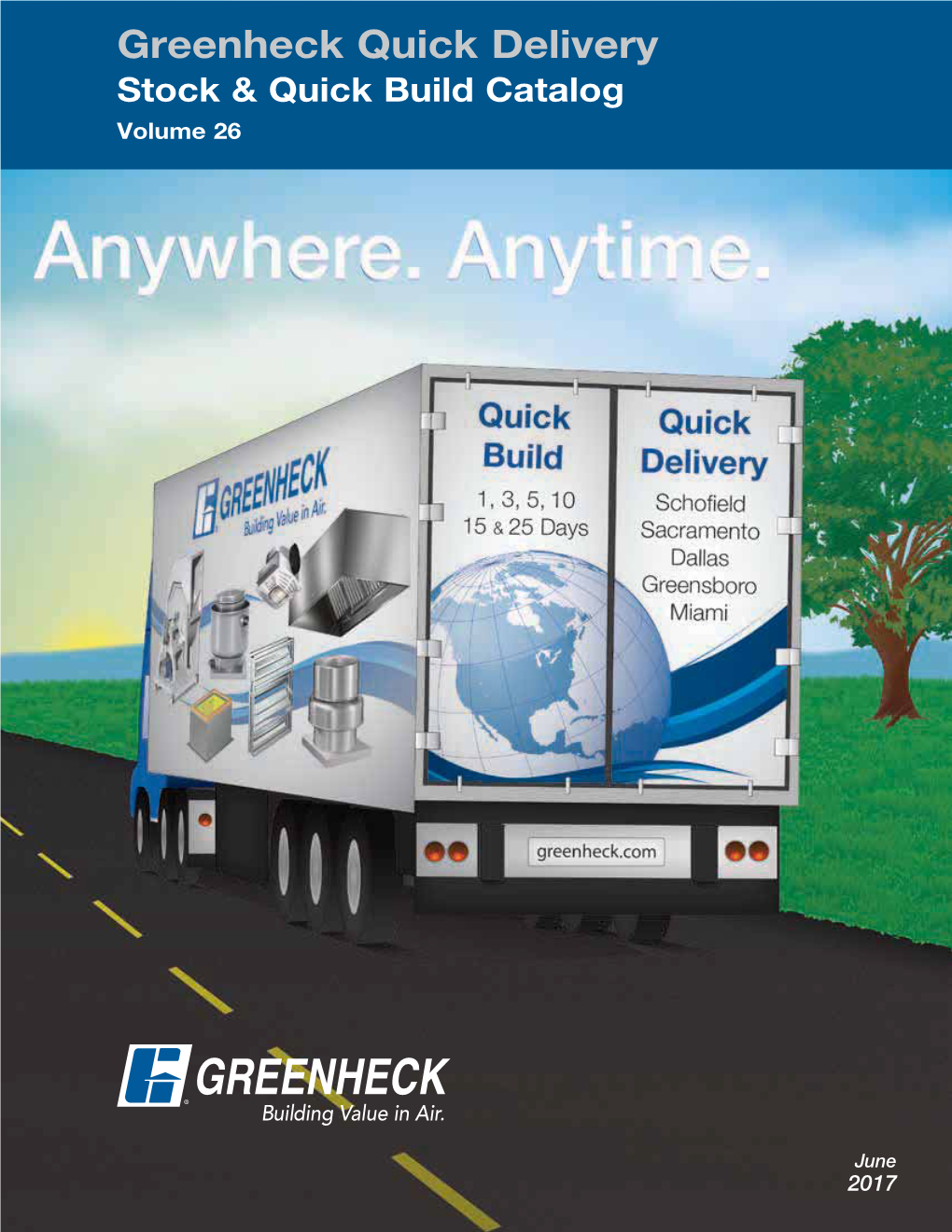 Greenheck Quick Delivery Stock & Quick Build Catalog Volume 26
