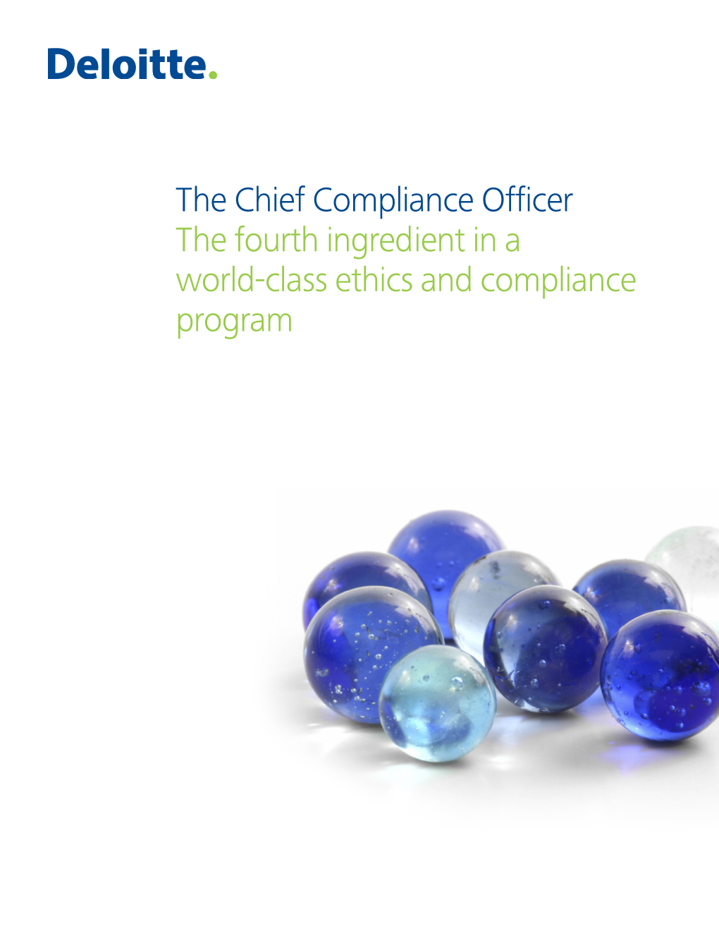 The Chief Compliance Officer Download the Full Report