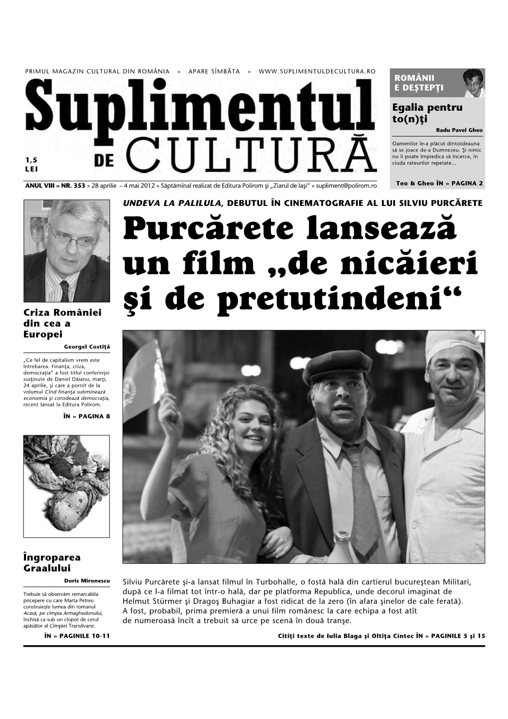 Purc\Rete Lanseaz\ Un Film „De Nic\Ieri [I De Pretutindeni“