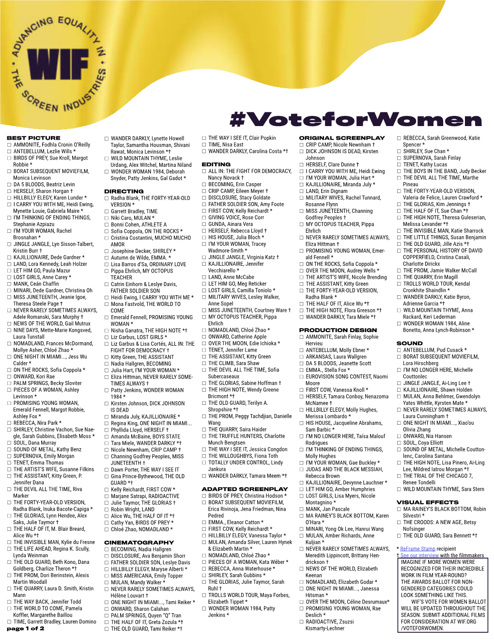 Voteforwomen